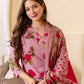 Cotton Floral Printed Straight Kurta with Pant and Dupatta for Women