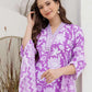 Cotton Printed Straight Kurta with Pant & Dupatta