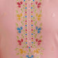 Pink Georgette Embroidered Kurta Set with Pant & Dupatta