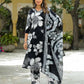 Rayon Straight Printed Square Neck Kurta with Pant & Dupatta