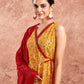 V Neck Anarkali Kurta Set in Yellow – Ethnic Wear for Women
