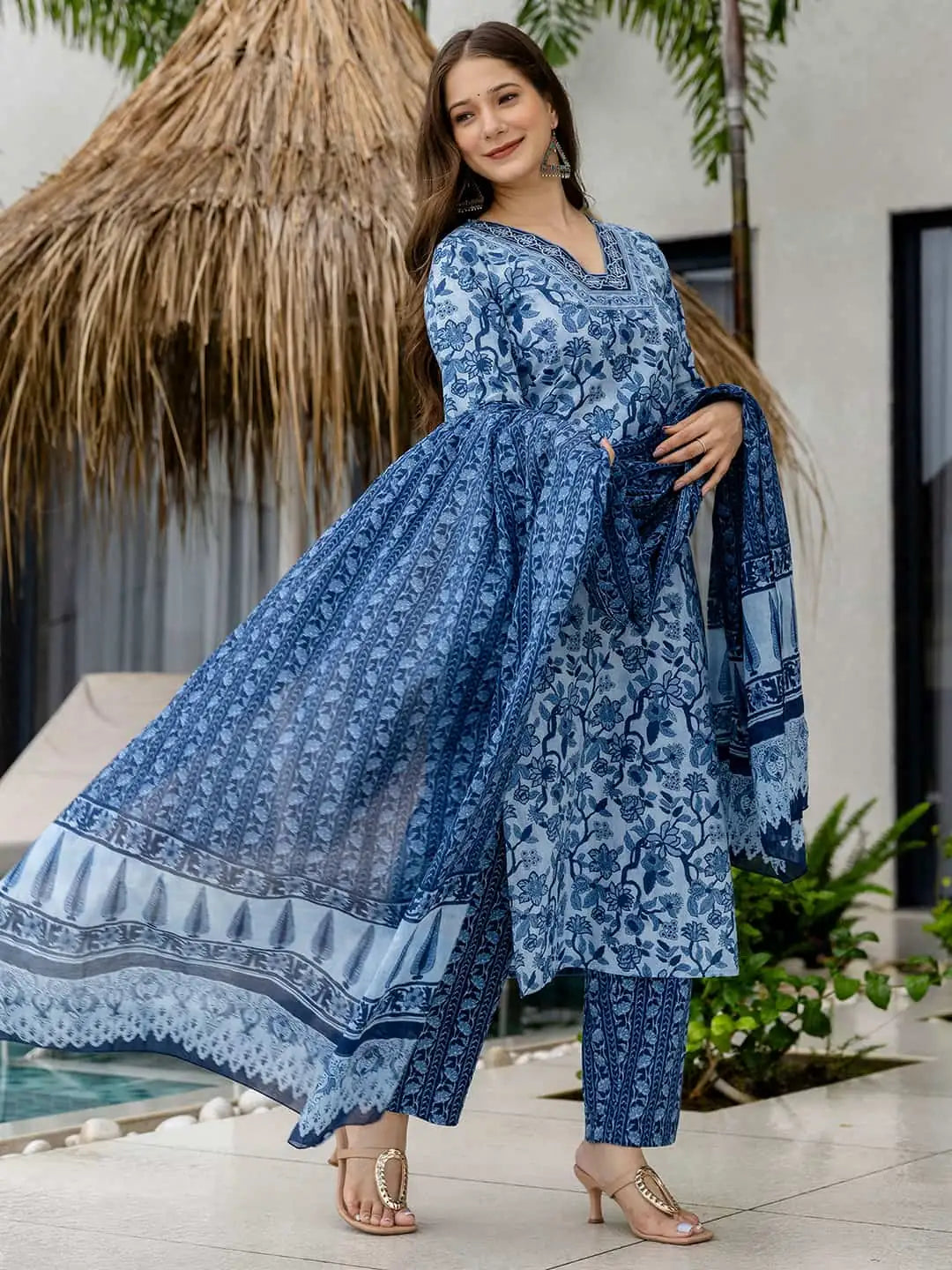 cotton kurta set for office wear 