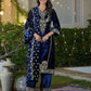 velvet kurta set for women