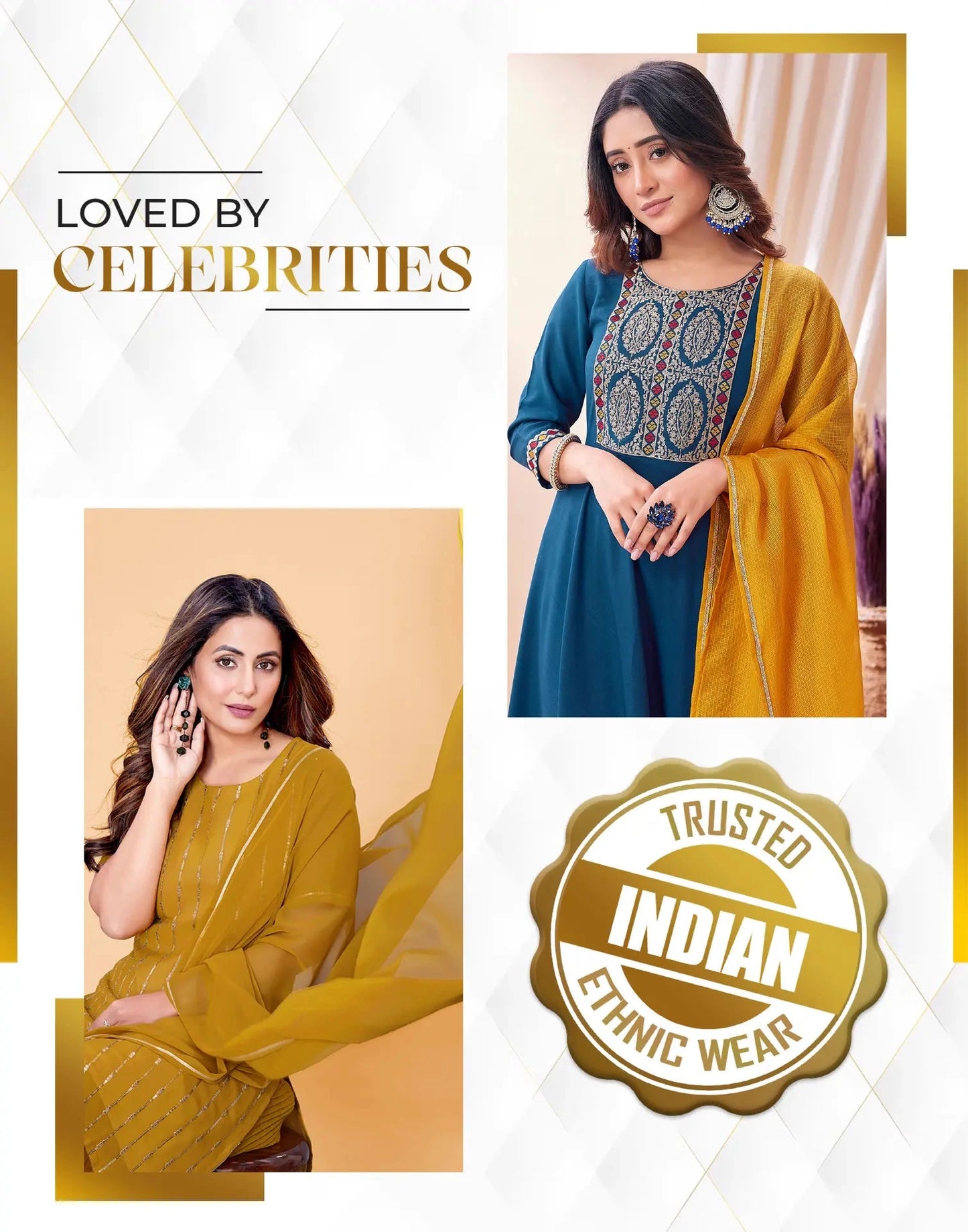 Affordable kurta set with dupatta 