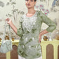 Rayon Embroidered Straight Kurti