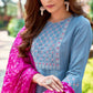 Stylish Straight Kurta with Pant & Dupatta – Women’s Ethnic Wear