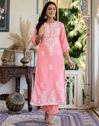 Rayon Printed Round Neck Co-ord Set