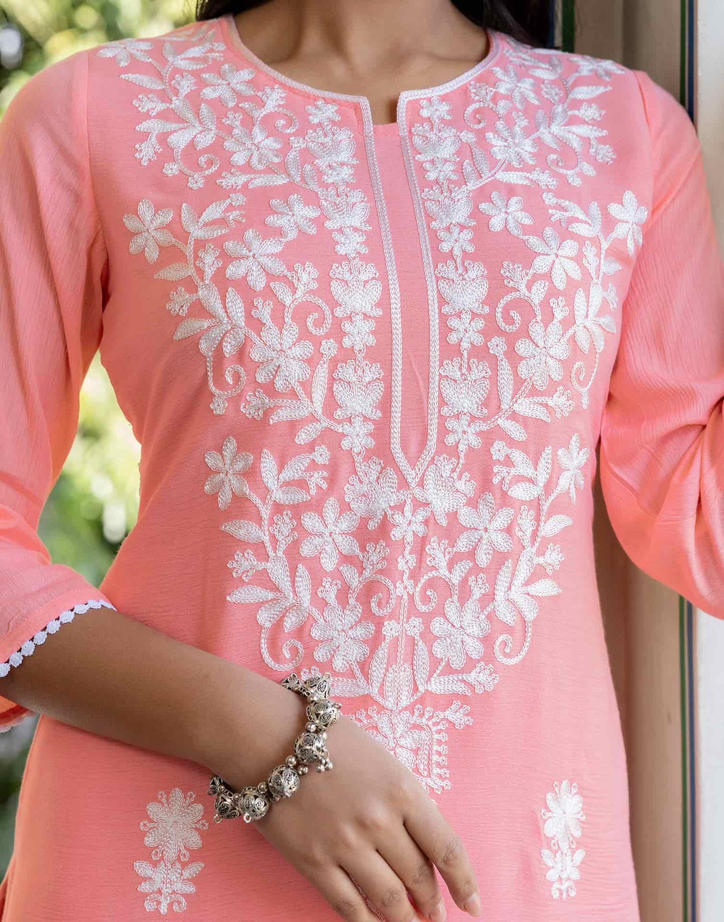 Rayon Printed Round Neck Co-ord Set