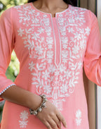 Rayon Printed Round Neck Co-ord Set