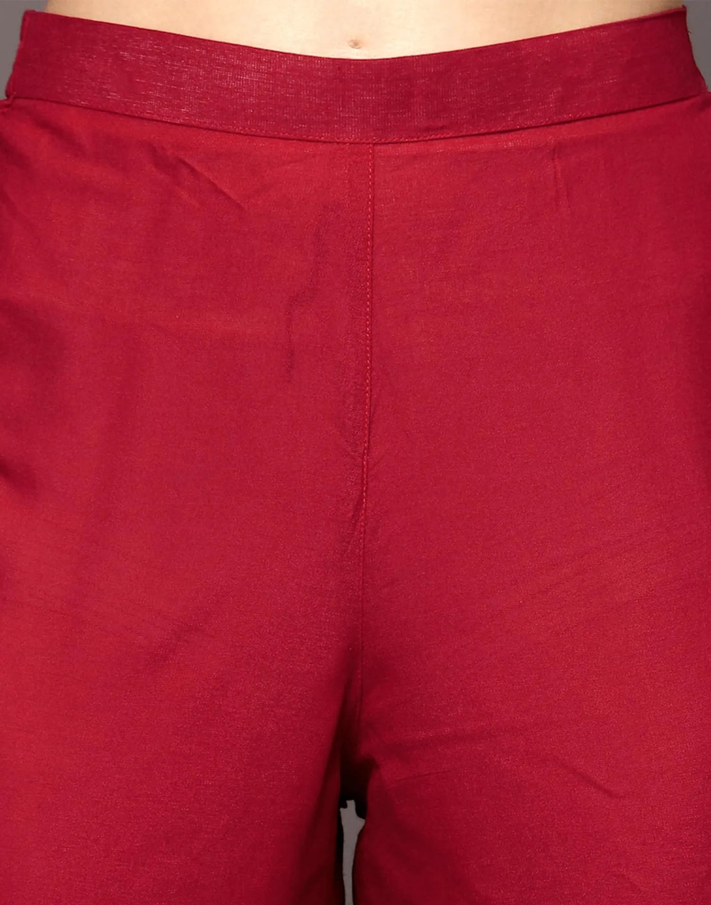 Maroon Rayon Straight Kurta Set with Sequence Embroidery under 1000