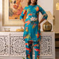 Cotton Blend Printed Round Neck Co-ord Set