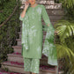 Cotton Printed V-Neck Straight Kurta with Pant & Dupatta