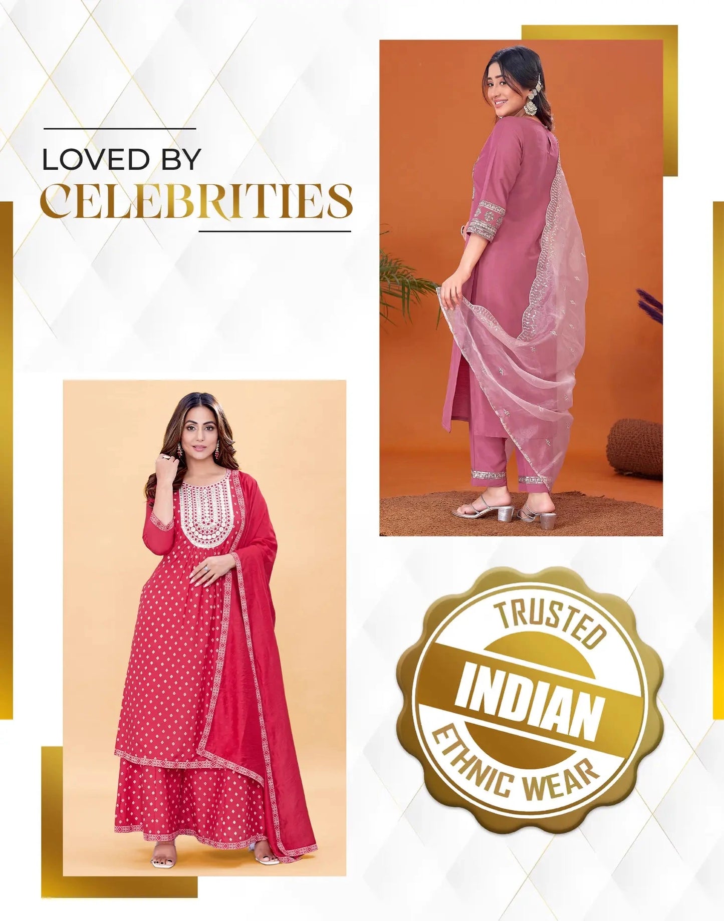 Cotton Woven Design Straight Kurta with Pant & Dupatta