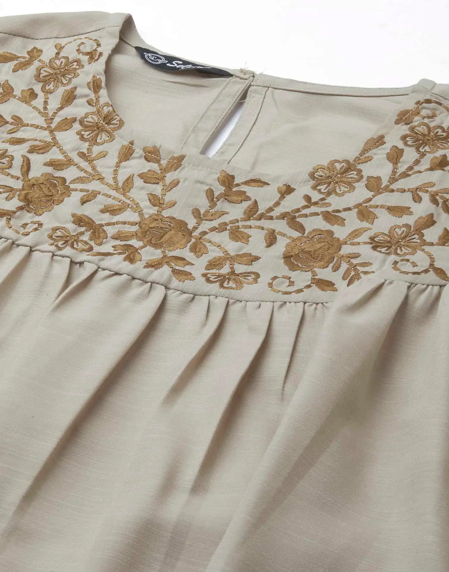 Affordable Beige cotton co-ord set