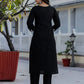 Silk Embroidery Straight Kurta with Pant & Dupatta