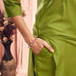 Embroidered Sequence Straight Kurta Set for Women Festive Wear