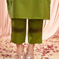 Embroidered Sequence Straight Kurta Set for Women Festive Wear