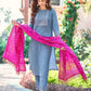 Stylish Straight Kurta with Pant & Dupatta – Women’s Ethnic Wear