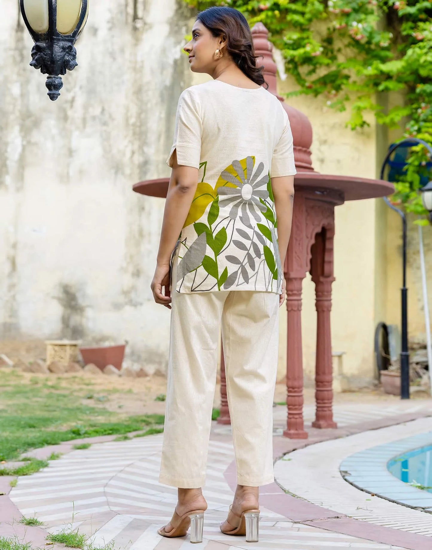 cotton co ord set for women