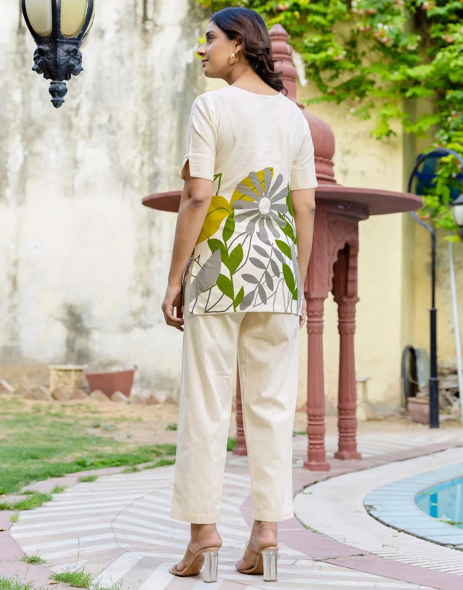 cotton co ord set for women