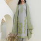 Affordable Grey Cotton Woven Straight Kurta Set Round-Neck Woven Cotton Kurti with Pant & Dupatta