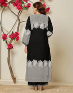 Cotton Printed V-Neck Co-ord Set