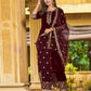 Straight kurta set for women with pant and dupatta under 1299