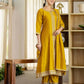 affordable round neck kurta set 