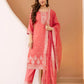 Silk Blend Embroidered Straight Kurta with Pant & Dupatta