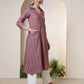 Cotton Woven Design Straight Kurti