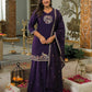 Silk Embroidered Straight Kurta with Pant & Dupatta