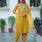 Festival kurta set under 999 with silk embroidery and round neck