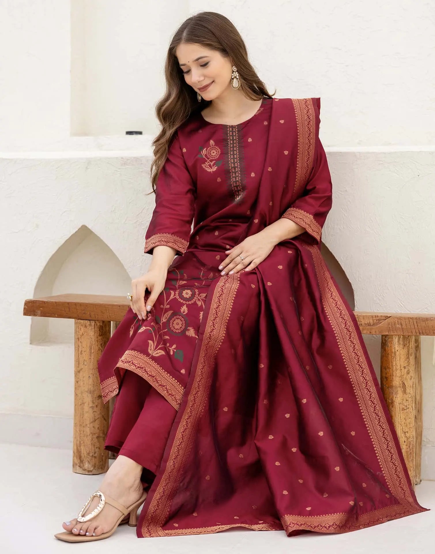 affordable festival kurta set 