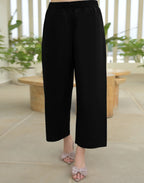 Skylee Cotton Embroidered Mandarin Collar Co-ord Set For Woman