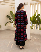 Skylee Viscose Printed Round Neck Co-ord Set For Woman