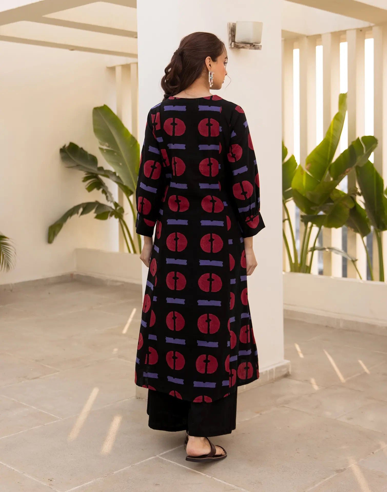 Skylee Viscose Printed Round Neck Co-ord Set For Woman