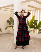 Skylee Viscose Printed Round Neck Co-ord Set For Woman