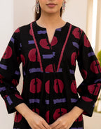 Skylee Viscose Printed Round Neck Co-ord Set For Woman