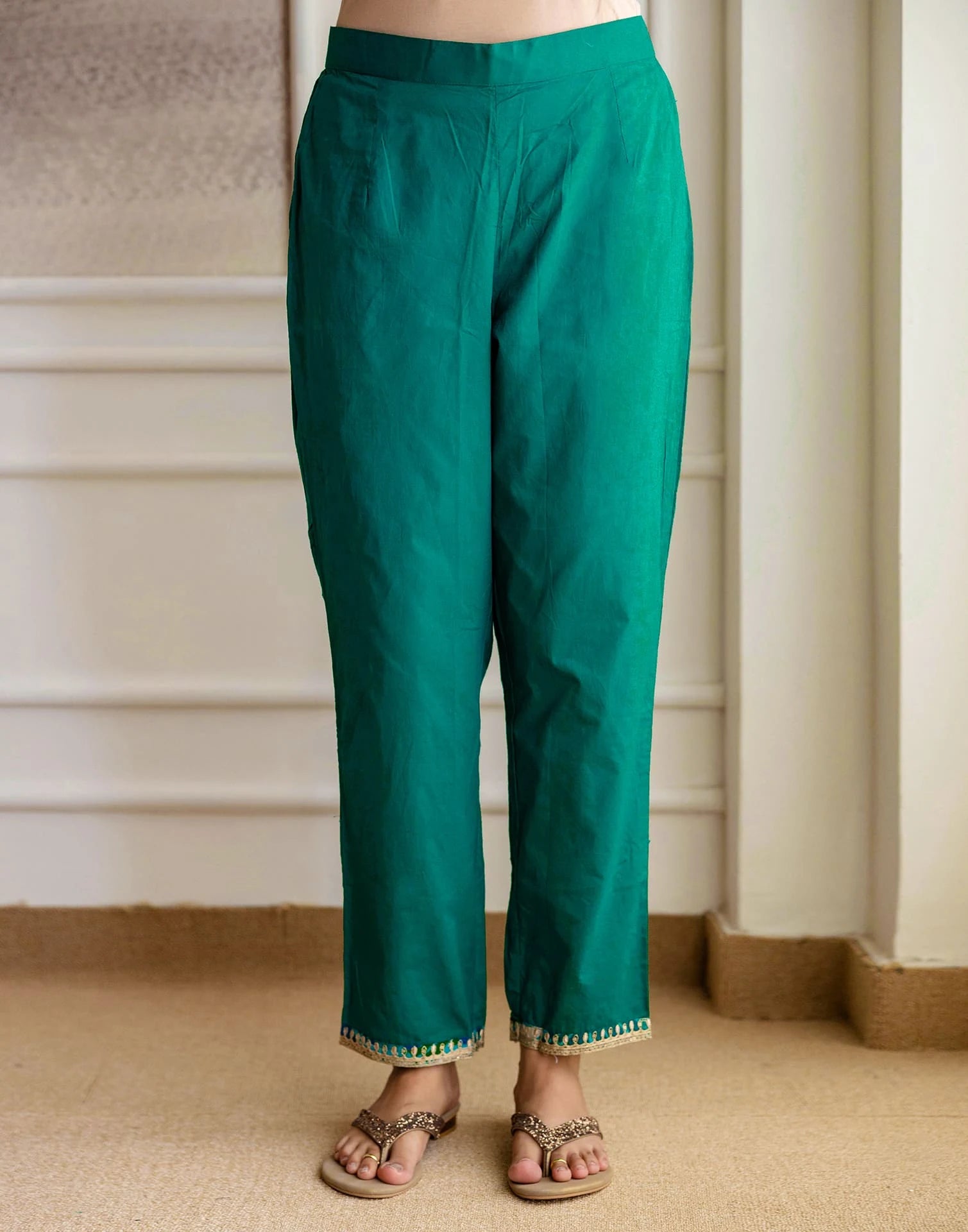 Blue Silk Printed Anarkali Kurta Set with Pant & Dupatta Affordable Ethnic Wear for Festive & Wedding