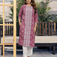 Rayon Embroidered Straight Kurti