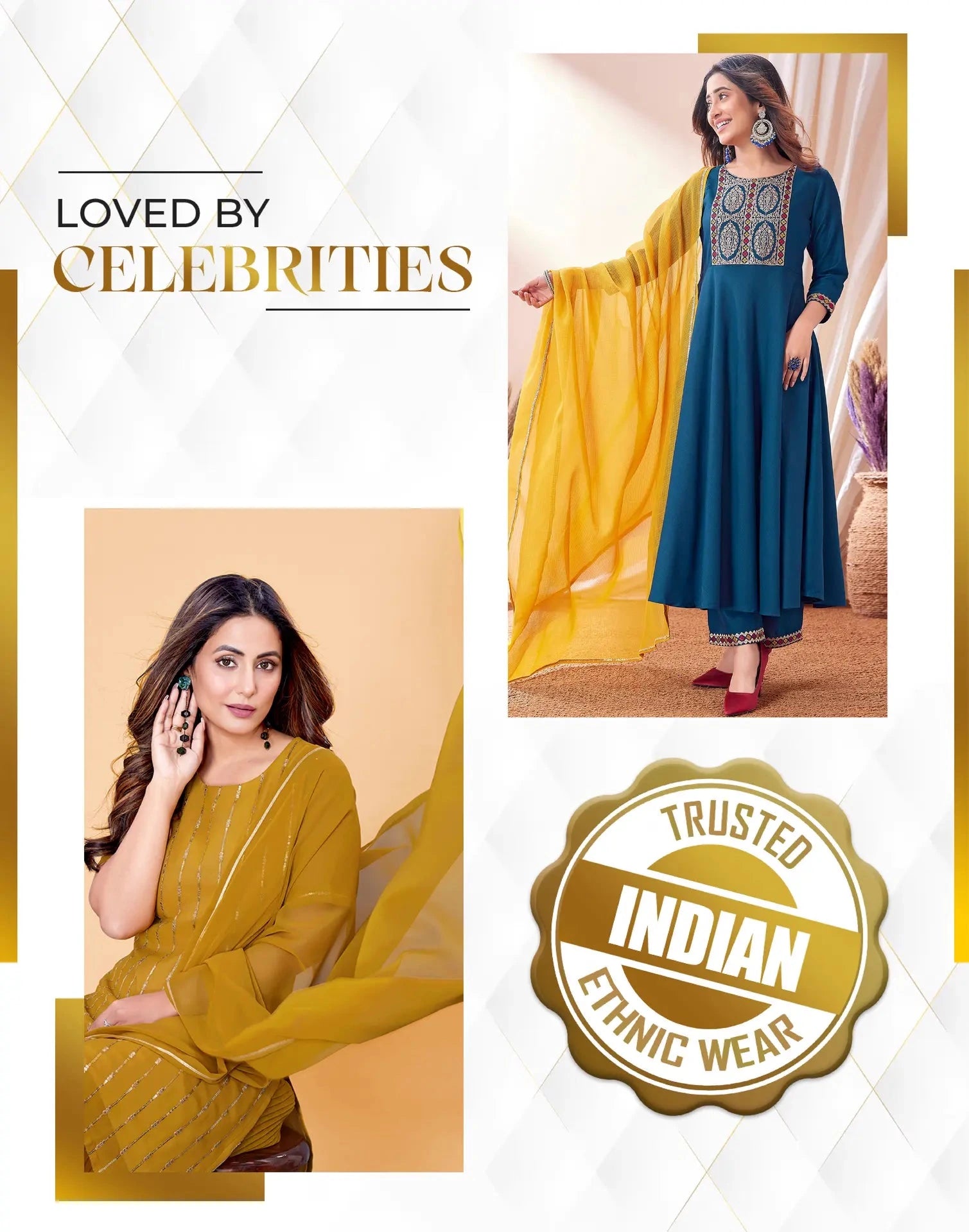 Affordable kurta set with dupatta 