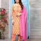 Affordable casual cotton kurta set for women festive collection