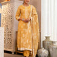 Yellow Cotton Woven Straight Kurta Set with Pant & Dupatta under 1250
