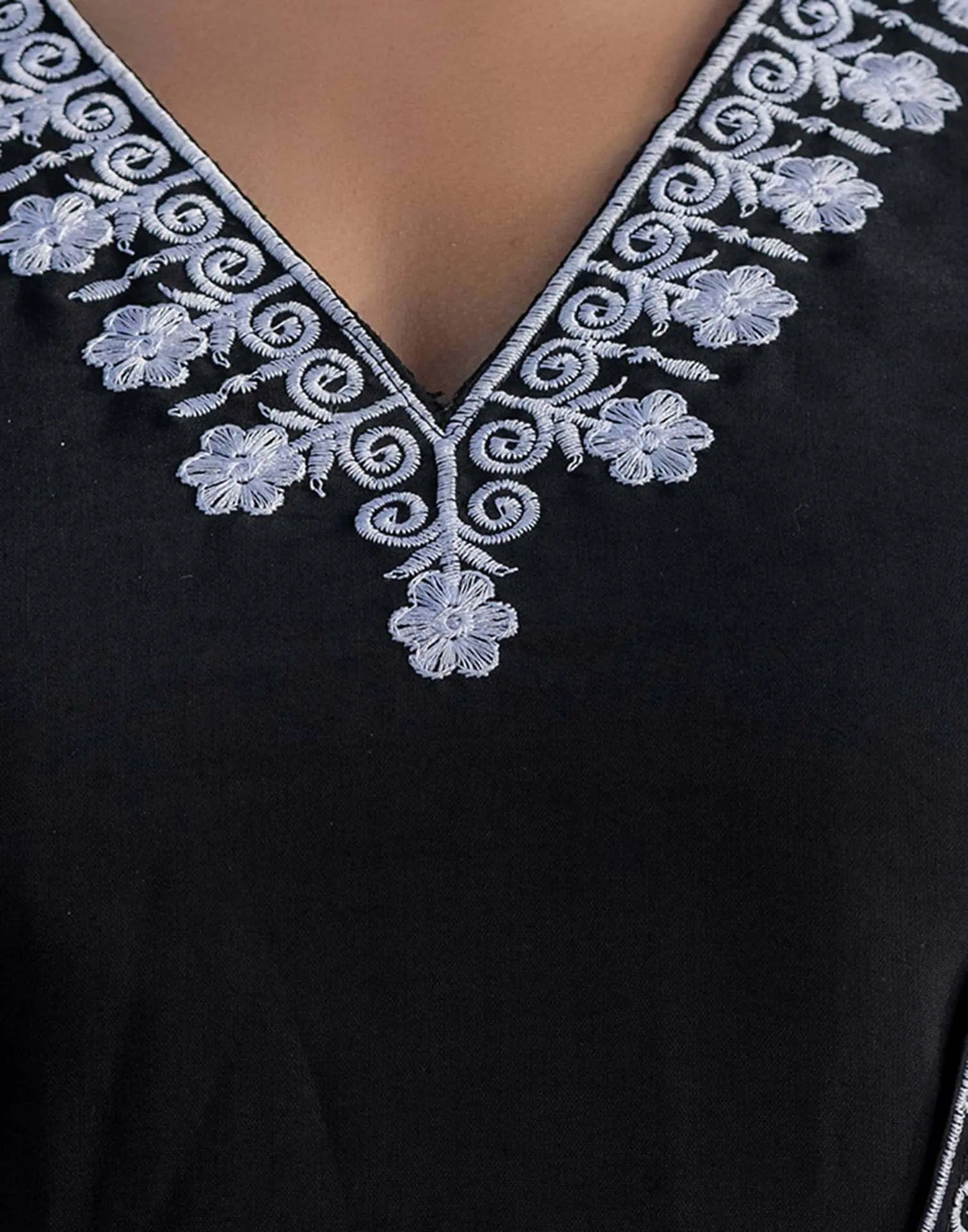 Silk Embroidery Straight Kurta with Pant & Dupatta