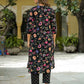 Cotton Straight Printed Round Neck Kurta with Pant & Dupatta