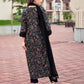 Crepe Printed A-Line Kurta with Pant & Dupatta