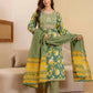 Cotton Printed Straight Kurta with Pant & Dupatta