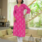 Cotton Printed Straight Kurti