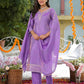 Tissue Silk Embroidered Straight U-Neck Kurta with Pant & Dupatta