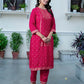 affordable round neck kurta set 